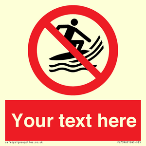 Custom No surf craft